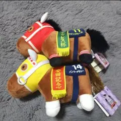 【新品】マルシュロレーヌ キャップ 帽子 ウマ娘 JRA 競馬 ぬいぐるみ 限定】マルシュロレーヌ ぬいぐるみ ウマ娘 アイドルホース競馬