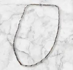 高輝度デザインチェーン 60cm 幅約3mm 重厚感 ステンレス ネックレス