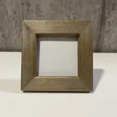 ミニ額　フォトフレーム ハンドメイド　S　ヴィンテージゴールド　新品未使用品