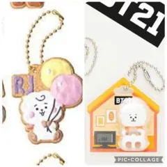 BT21 パッケージチャーム ＢＴ21 クッキーチャームコット２点セット