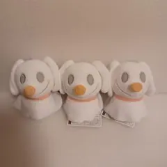ナイトメアー・ビフォア・クリスマス　くりっぴぃ　蓄光ぬいぐるみ　ゼロ　３点