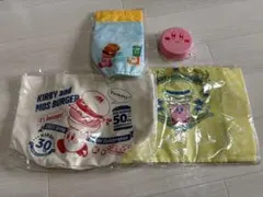 星のカービィ モスバーガー コラボグッズ 4点セット +オマケ