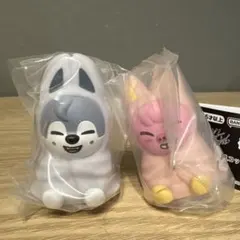 SKZOO ライトマスコット ガチャ ウルフチャン トゥエッキ