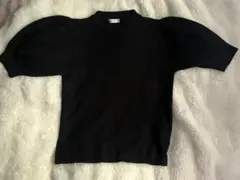 【INGNI 】黒 半袖ニット