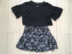 コムサ　セットアップ　スカート　女の子120