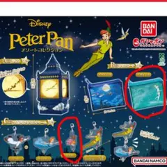 アソートコレクション　ピーターパン　クリアポーチ　アクリルチャーム