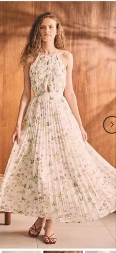 エステラケー Jenna Pleated Long Dress | Mercari