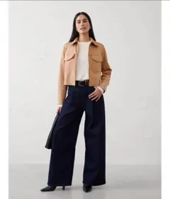 BANANA REPUBLIC ヴィーガン スエード ジャケット