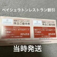 相鉄ホールディングス 株主ご優待券 2枚　レストランのサムネイル