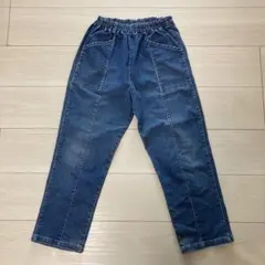 シューラルー デニム ジーパン ジーンズ パンツ 女の子 140サイズ　ブルー系