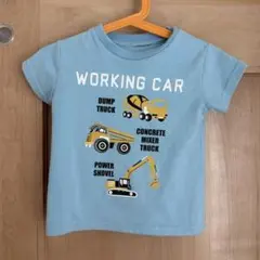 WORKING CAR プリントTシャツ ライトブルーのサムネイル