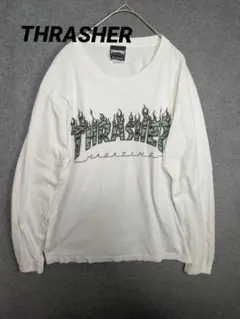 THRASHER ロゴ 長袖Tシャツ