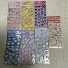 【匿名配送】7種　14点セット　ダイソー DAISO ぷくっとシール サンリオ