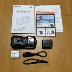 動作品】極美品✨RICOH WG-20 防塵防滴アウトドアコンデジ コンデジ