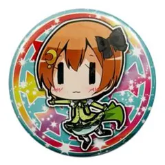 ラブライブ！ 星空凛 GiGO 15周年記念 ホログラムハート缶バッジ