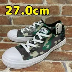 超軽量！outdoor メンズ スニーカー 迷彩 27.0cmのサムネイル
