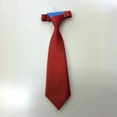 【新品】子供用　ネクタイ　赤