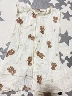 PUPPAPUPO スリーパー クマ柄 Mサイズのサムネイル