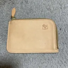 IL BISONTE ベージュ 二つ折り財布