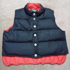 moujonjon　キッズベスト　リバーシブル　ダウンジャケット サイズ100
