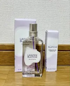 【新品未使用品】ロクシタン　ホワイトラベンダーオードトワレ＆ジェリーフレグランスのサムネイル