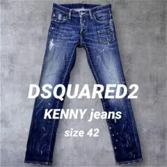✴️DSQUARED2 13SS KENNY JEAN 立体裁断スキニー 42のサムネイル