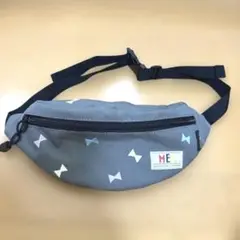 Green label relaxing kids ボディーバック グレー