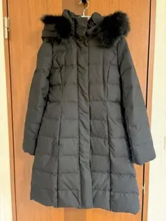 ブラック　ルイルエブティック　フード付きダウンコート