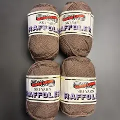 SKI YARN スキーラフォーレ 毛糸 4玉セット