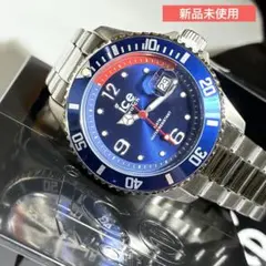 新品 Ice-Watch 腕時計 ブルー文字盤 希少品激レア - メルカリ