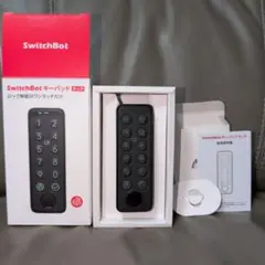 SwitchBot キーパッドタッチ スマートロック対応 指紋認証 パスコード