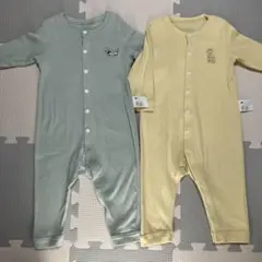 ユニクロ　UNIQLO フライスカバーオール　80