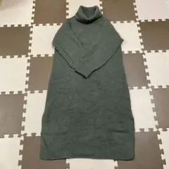 ロングワンピース ニット