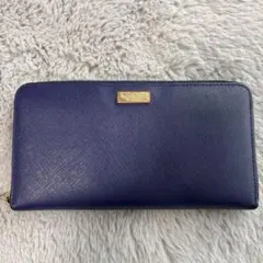 Kate Spade ネイビー 長財布