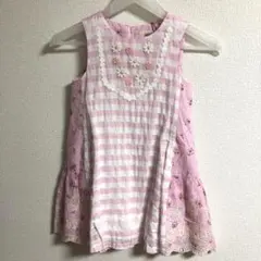 スーリー　souris 花柄　ワンピース 120cm 新品未使用品