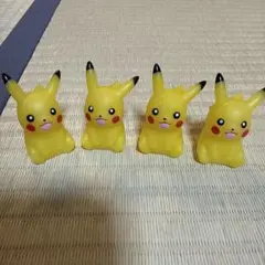 潰れている ピカチュウ かわいい フィギュア レトロ レア 昔 懐 希少