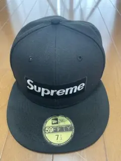 Supreme New Era Box Logo キャップ ブラック 7 1/2のサムネイル