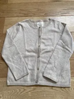 ZARA カーディガン 122cm ライトグレー
