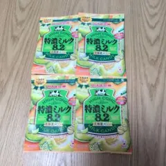 特濃ミルク8.2 北海道メロン 4袋セット UHA味覚糖のサムネイル