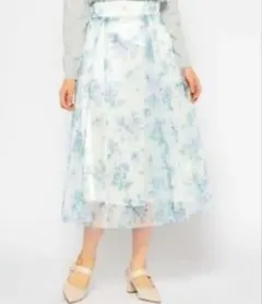 ミッシュマッシュ♡MISCHMASCHスプリングフラワースカートMM317206のサムネイル