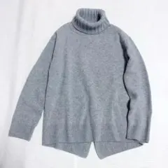 ドゥーズィエムクラス　JADEタートルネックニット プルオーバー　カシミヤ混