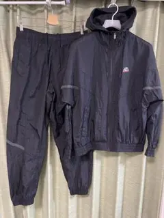 NIKE ナイキ ナイロン セットアップ ブラック Lサイズ ウインドブレーカー