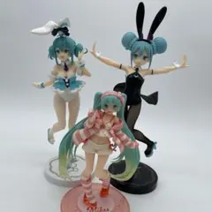 初音ミク　バニーver・ホワイトバニー風・ルームウェア風 3体セットまとめ売り②
