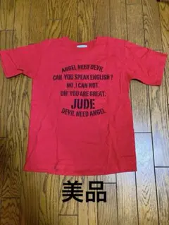 Cold Drink バイクイラスト Tシャツ 赤