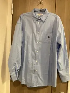 U.S. POLO ASSN. 長袖シャツ ライトブルー F