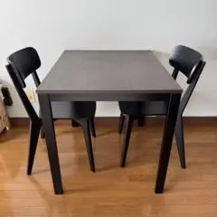 IKEA VANGSTA ヴァングスタ伸長式テーブル LISABO リーサボー