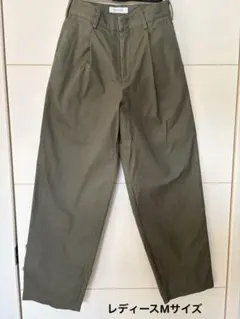 SIMPLICITÉ コットン パンツ　　　　　　　　　　　レディースカーキ色Mのサムネイル