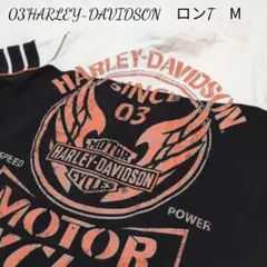 Harley-Davidson ロンT バックプリント ビッグロゴ 　サイズМのサムネイル