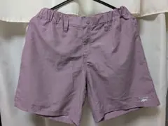 Reebok 薄紫 ショートパンツ　L