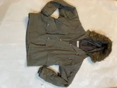 古着 ビンテージN3Bミリタリージャケット オリーブ サイズL